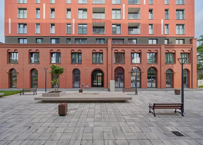 New Studio Teczowa With Free Garage Wroclaw By Noclegi Renters